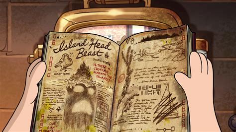 gravity falls journal 1 locations.